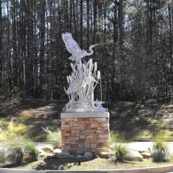 Egrets Sculpture